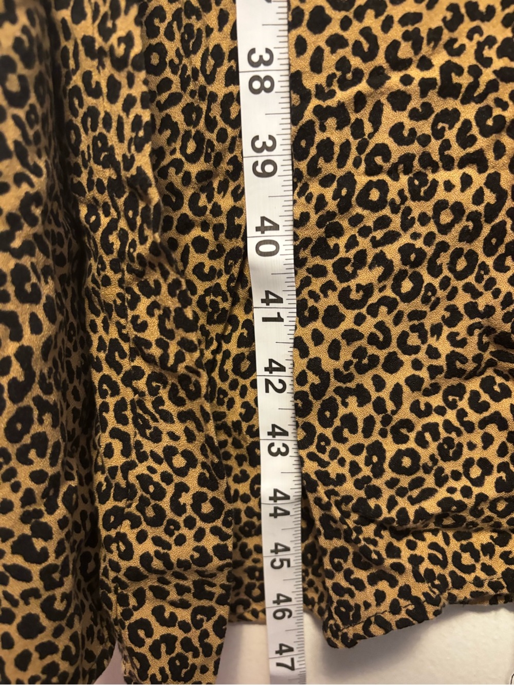 Forever 21 Leopard Print Strapless Maxi dress - Brown & Black - Picture 6 of 7